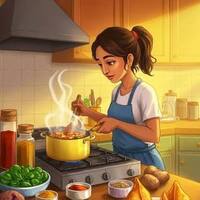 دانلود صدای دکلمه بنظرم آشپزی کردن بهترین تراپیه